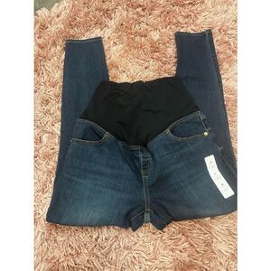 Isabel Maternity by Ingrid & Isabel Dark Blue Skinny Jeans 10
